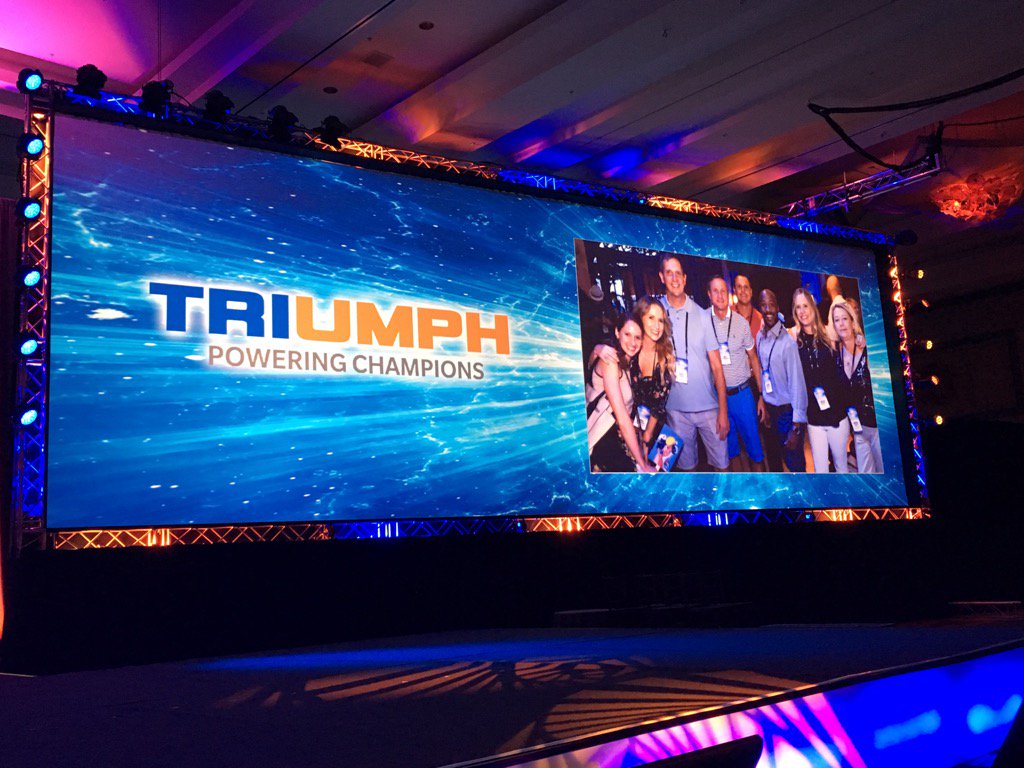 Zach_SFDC's tweet photo. @TriNet colleagues: fantastic to see/meet you all this week! #Triumph2016 is connection & empowerment. https://t.co/TnnZdIlSdN