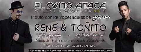 pilarjauregui2's tweet photo. @RadioLaZonaFM @radiomoda @radiolacalle el #SwingAtaca en Septiembre xon @tonitoleon y @Rene_Velazco @swingperu https://t.co/b5ebD1N0aG