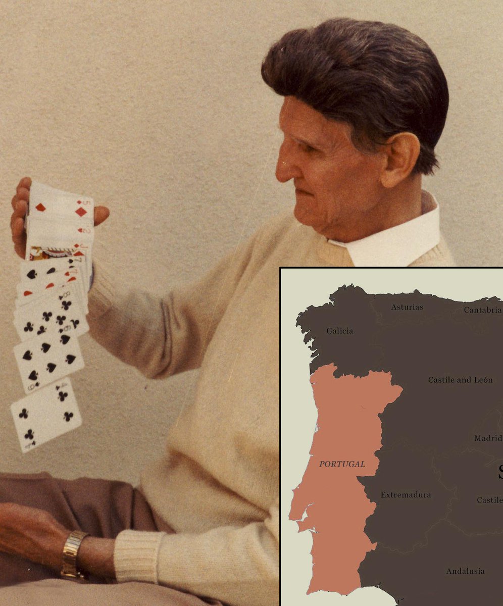 GWRHollingworth's tweet photo. I've just noticed that Portugal is Ed Marlo. #EdMarlo #Portugal #MagiciansinMaps https://t.co/khy7KBM0IK