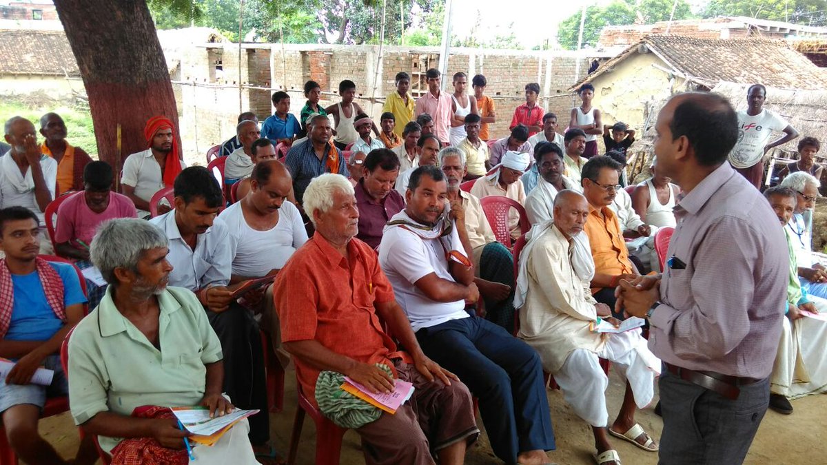 AgrevolutionGr's tweet photo. Farmers meeting on Blue Green Algae in Ora (Village), Chausa (Block), Buxar https://t.co/97R4YAWDHP