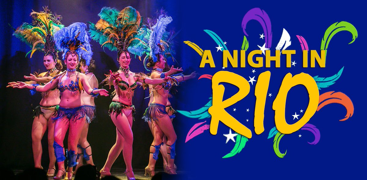 WyvernTheatre's tweet photo. Come &amp; enjoy a Night in Rio on Fri 20 Aug: 3 Courses, Cocktails, Samba Dancing &amp; Carnival Dancers! w/ @STHospitality https://t.co/bXke214btg