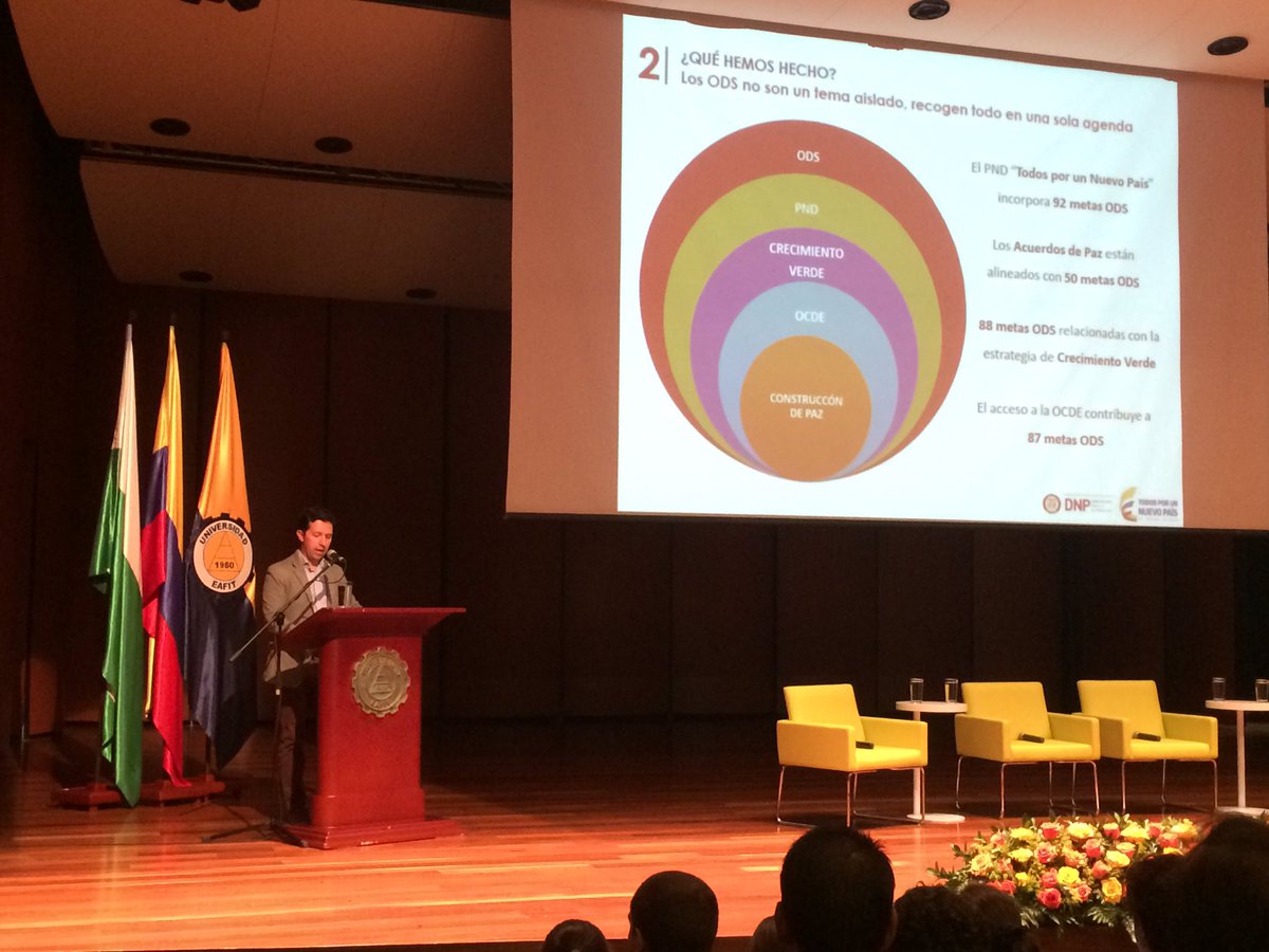 innove_co's tweet photo. "Aproximadamente el 86% de las metas #ODS2030 ya tienen algún tipo de acción en curso" @FeIipe_Castro https://t.co/KAdc8knDSL