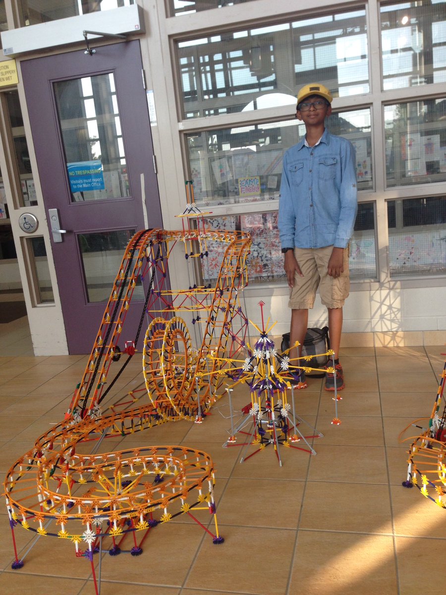 inc_roots's tweet photo. Using #kinex to create amusement park rides @inc_roots #STEM @PeelSchools #campfocus https://t.co/Hhn8avpLHk