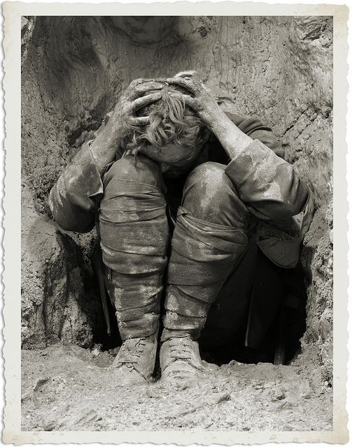 BritainsMilHist's tweet photo. WW1 Trench - Shell Shock  #BritainsMilHist For more go to https://t.co/ubdW2lnjUD https://t.co/Eml4b4Dcqj