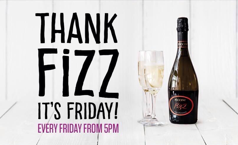 Tonight from 5 grab yourself a bottle of fizz for just £9.99!! Available all night 🍾🍾