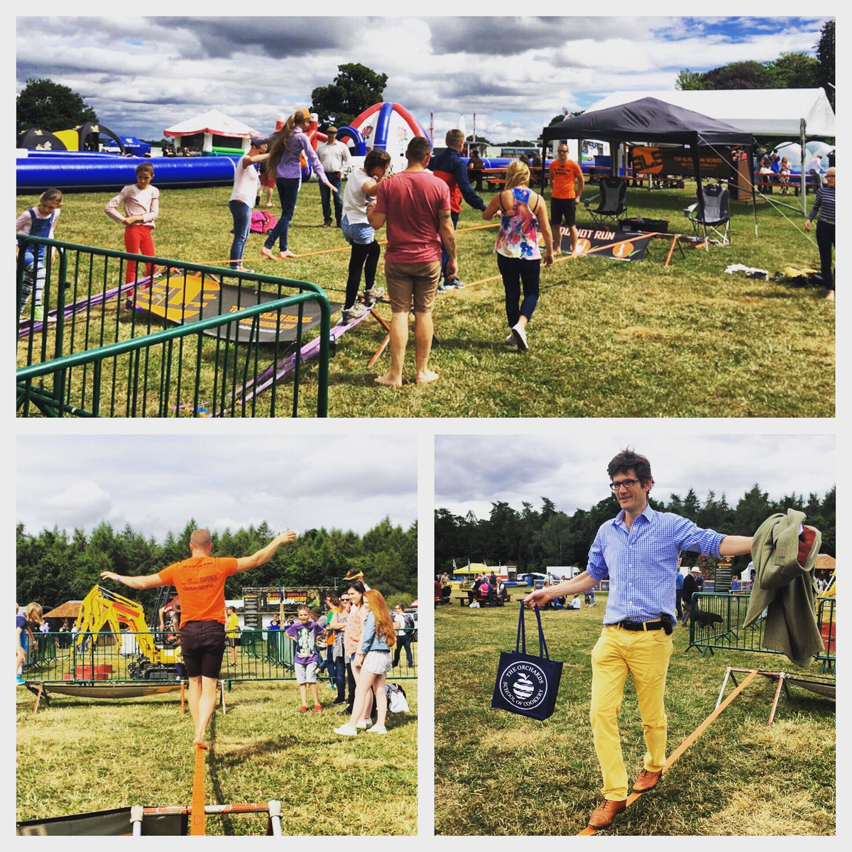 SLS_SW's tweet image. Lots of fun to be had at the #clagamefair with #theslacklineschool! #maverickslacklines #salomon #dewerstone