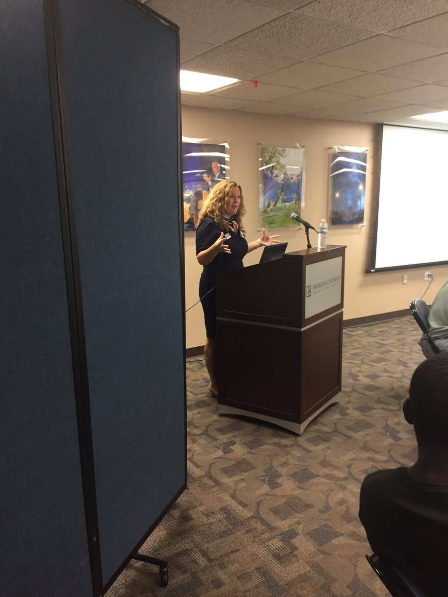 AUjwilliams's tweet photo. Associate Dean @VickyWilkins1 highlighting why @AU_SPA is #amazing! #AUPreviewDay #SPApreview https://t.co/ORwnUIAQnq