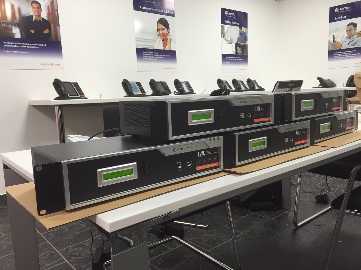 garethTWL's tweet image. Next weeks installs. Nationwide multi site @Mitel_UK #mivo250  #goingtobebusy