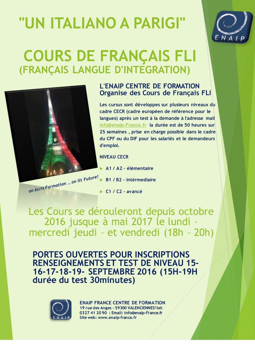 ENAIP FRANCE C.F. (@enaip_france) on Twitter photo 