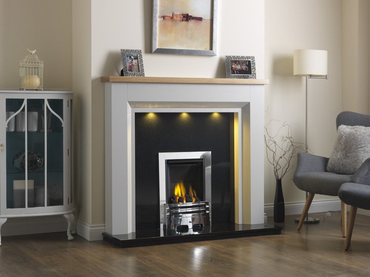 Now at Fire Design Studio we are selling <a href="/gbmantels/">GB Mantels</a> illford i mist and clear oak.