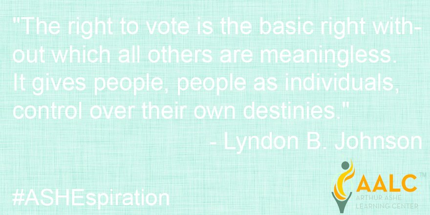 Tomorrow marks 61 years since #MLK &amp; #LBJ &amp; others achieved the #VotingRightsAct. Read more: bit.ly/2aYERFC