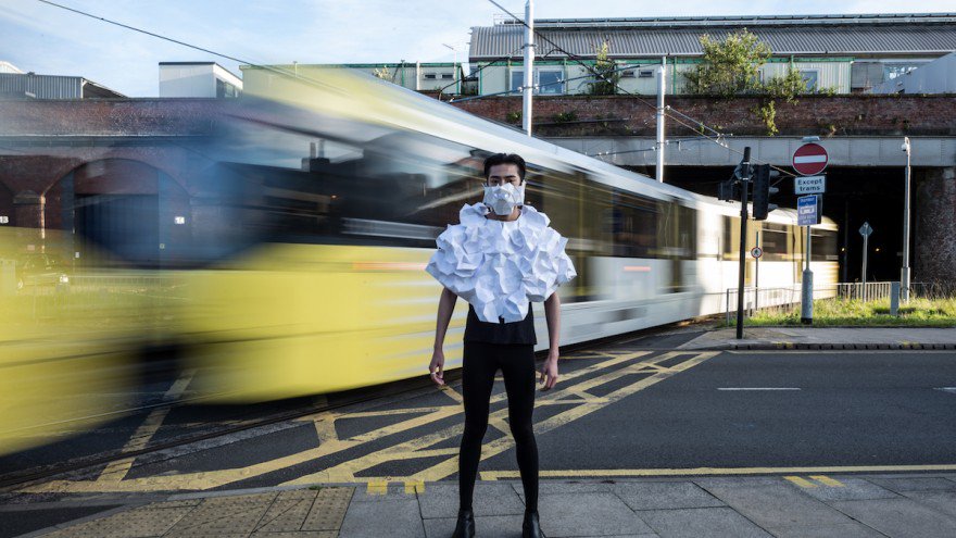 designindaba's tweet image. #art and #science merge in @olygamy&apos;s #HumanSensor project inda.ba/2b0hkkp #airpollution #FashionTech