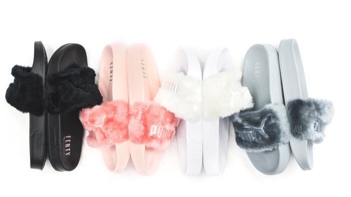 puma slides colors