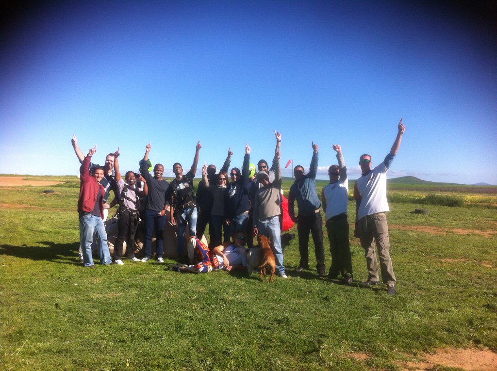 Langebaan ATC came through to the drop zone for a visit... Thanks for the access to the airspace!!!