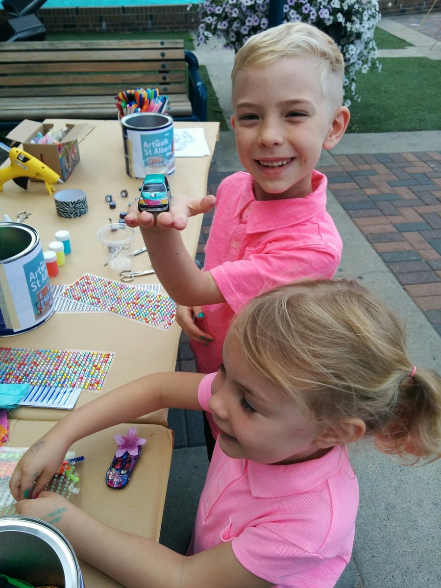 artwalksta's tweet photo. Thanks to everyone that came out to Artwalk last night! It was a beautiful night for Rock'nAugust &amp;Artwalk #stalbert https://t.co/qmJWvUKzY2