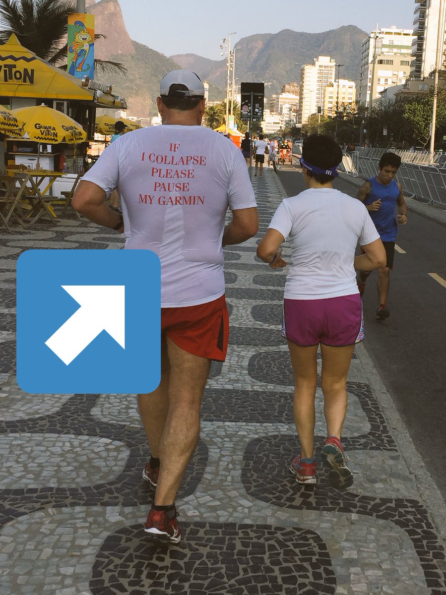 SteffiBuchli's tweet photo. Schmunzler auf der Joggingautobahn #ipanemabeach. 😀 #srfrio2016 @srfsport https://t.co/mWz3JvYfoo