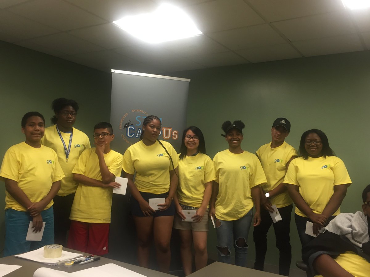 Our students leave #STEM CampUs ready for high school &amp; college success. Thanks to <a href="/TezaTechCompany/">Teza Technologies</a> for the support.