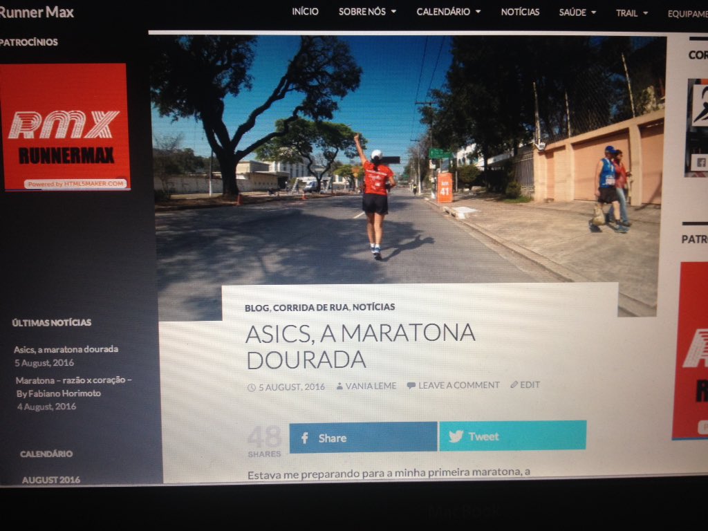 lillimaciel's tweet photo. Porque cada #maratona é uma história.. Uma #emoção 
Confira!! #corridaderua #asicsgoldenrun #asics #running https://t.co/6dfbgJcnVw