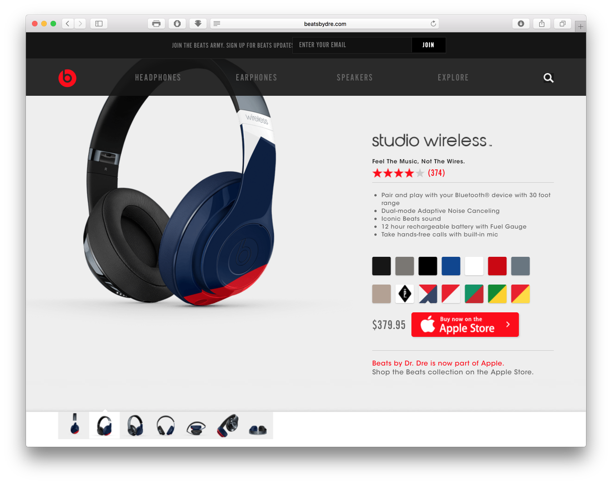 wylsacom's tweet photo. Beats выпустили лимитированную серию наушников Studio Wireless с цветами флагов стран-участниц ОИ.
Россия или США? https://t.co/o6xbFxaHIB