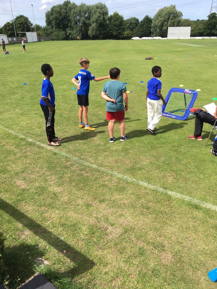 KirbyMCricket's tweet photo. Fantastic day hosted by @leicscricket for the @Chance2Shine event. Enjoyed by all children and staff. #minicastlesπ° https://t.co/jX9GMX9mwE
