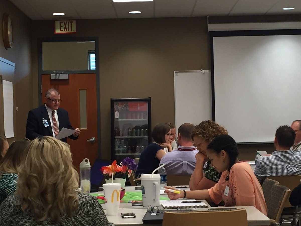 astichnoth's tweet photo. First year teachers and mentors preparing for a great school year! #R7proud https://t.co/rehkSip9Ux