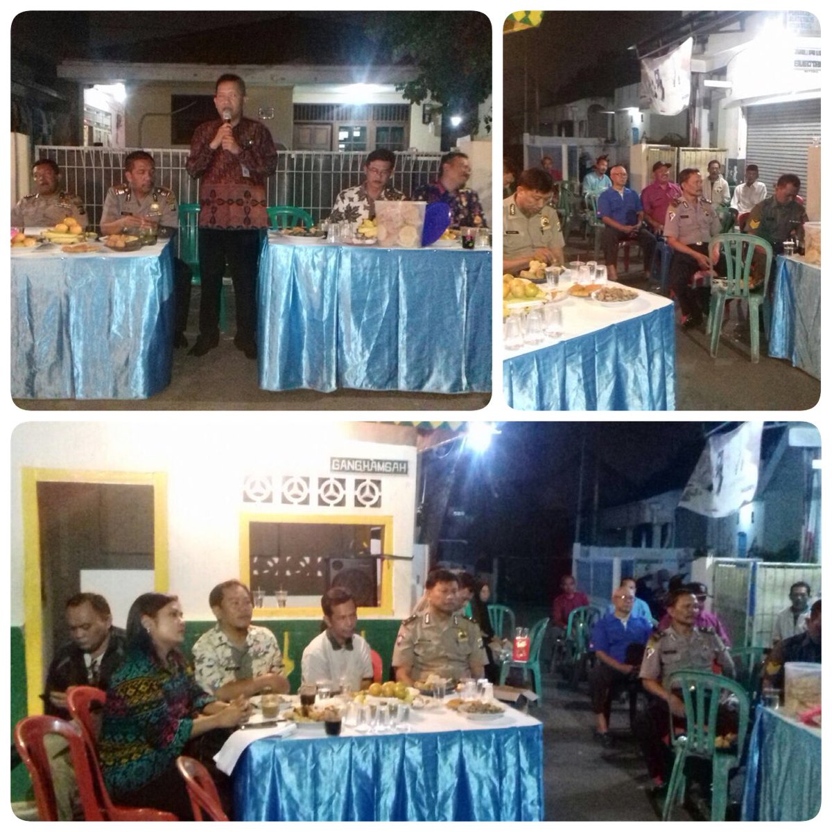 kelxbata's tweet photo. Monitoring siskamling di RW 02, camat pancoran, polsek, danramil dan lurah kalibata beserta jajaran https://t.co/M8NTDAlmgD