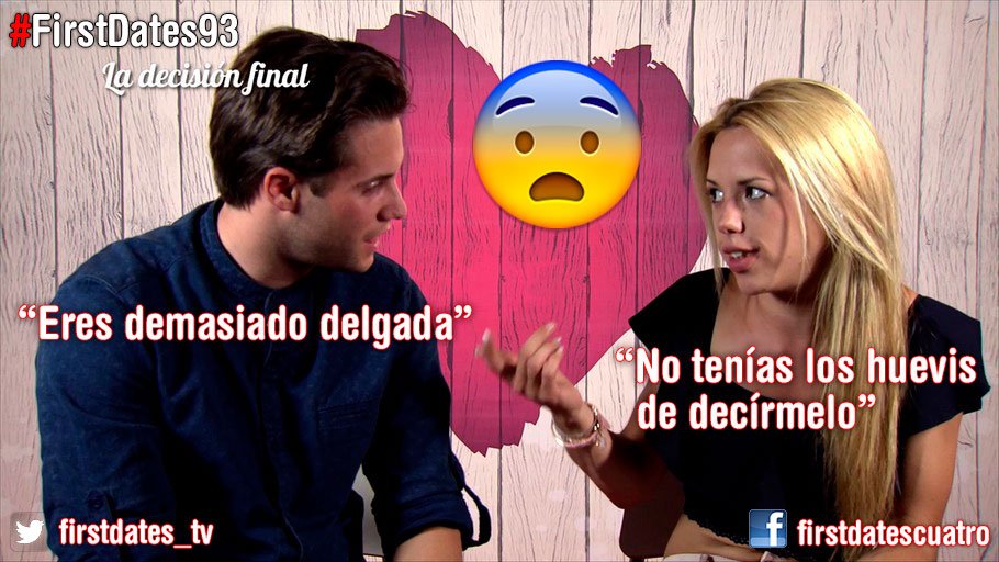 firstdates_tv's tweet photo. Explicad a Christian que la delgadez se cura con una buena fabada #FirstDates93 https://t.co/6Fgpulp24p https://t.co/hYsCdBfzn5