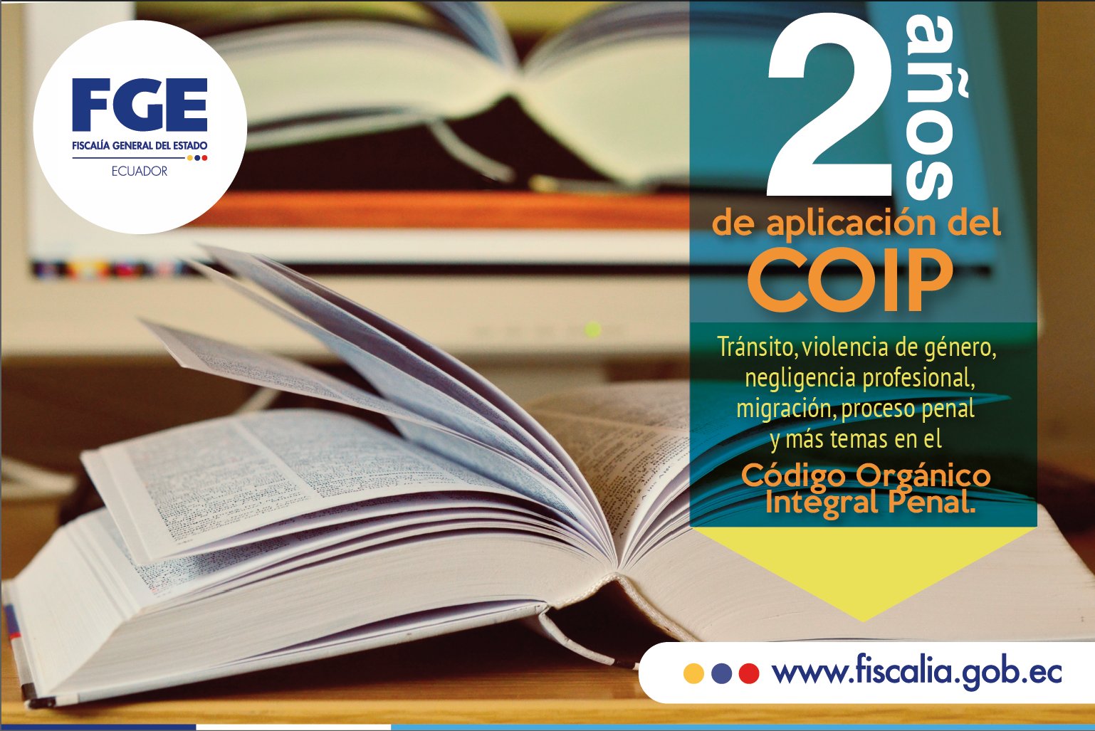 Fiscalía Ecuador on Twitter "El Código Orgánico Integral Penal cumple