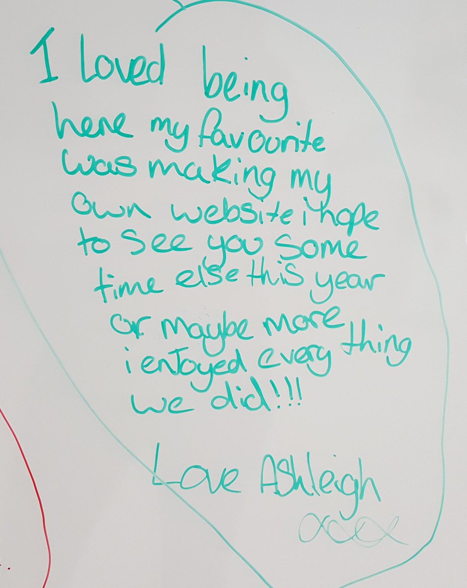 UHISTEM's tweet image. Super feedback from the @highlandcoder Coderdojo Summer Club in the UHI STEM Hub! @ThinkUHI