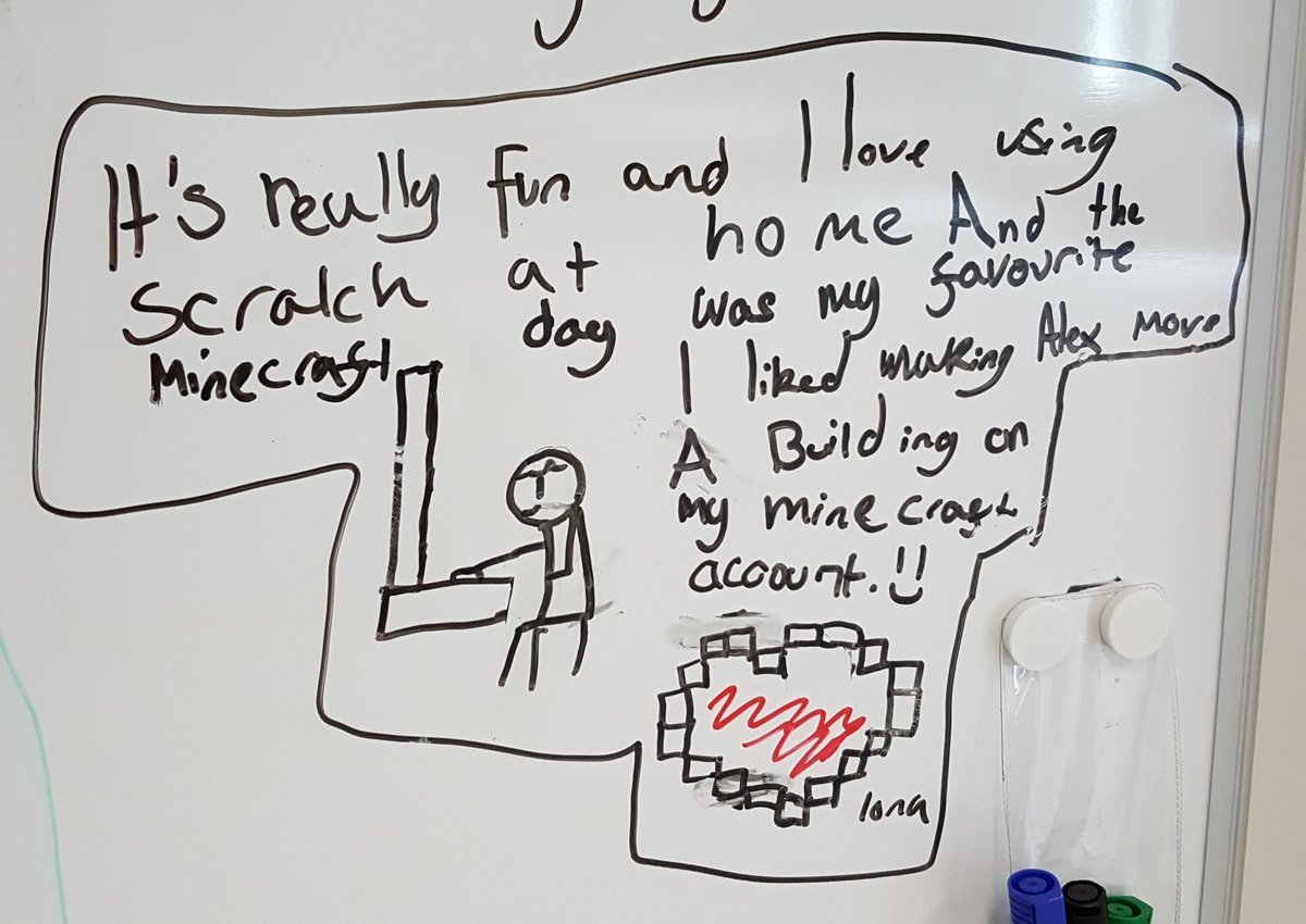 UHISTEM's tweet image. Super feedback from the @highlandcoder Coderdojo Summer Club in the UHI STEM Hub! @ThinkUHI