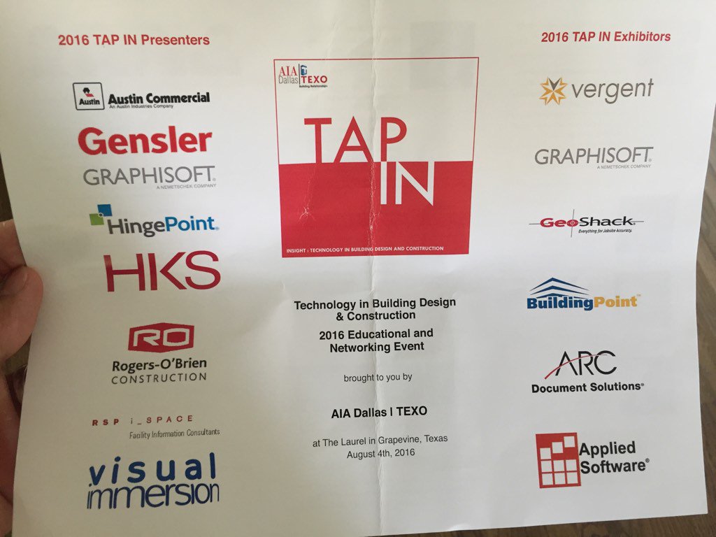 visualimmersion's tweet photo. Still wrapping my head around all of interest in Virtual Reality at AIA/TEXO - TAP-IN)! https://t.co/H2zHeQpsrb
