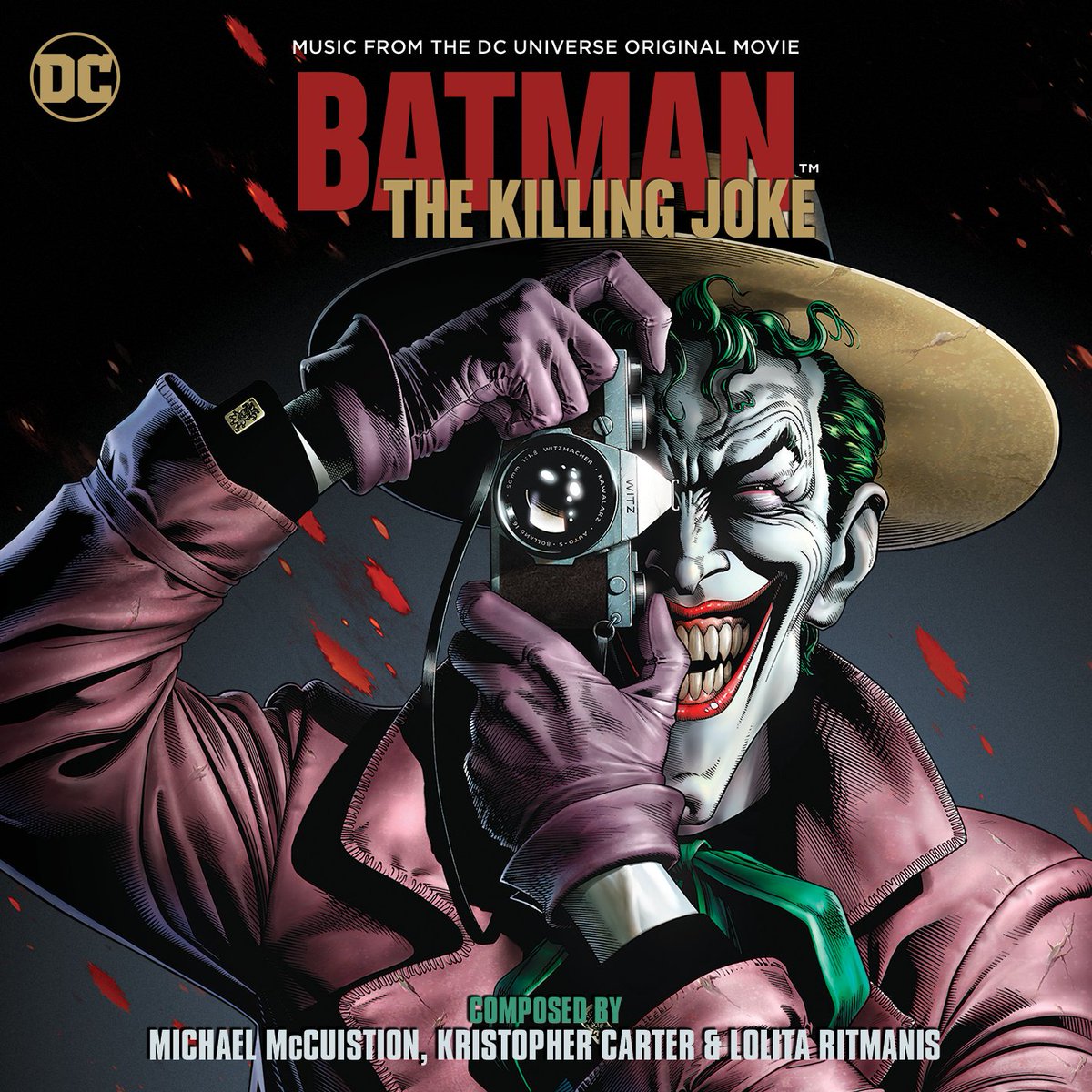 MovieScoreRadio's tweet photo. NEW! #Batman #TheKillingJoke! @LRitmanis #KristopherCarter #MichaelMcCuistion Track 35 features @HamillHimself! https://t.co/uZLjP8aoyb