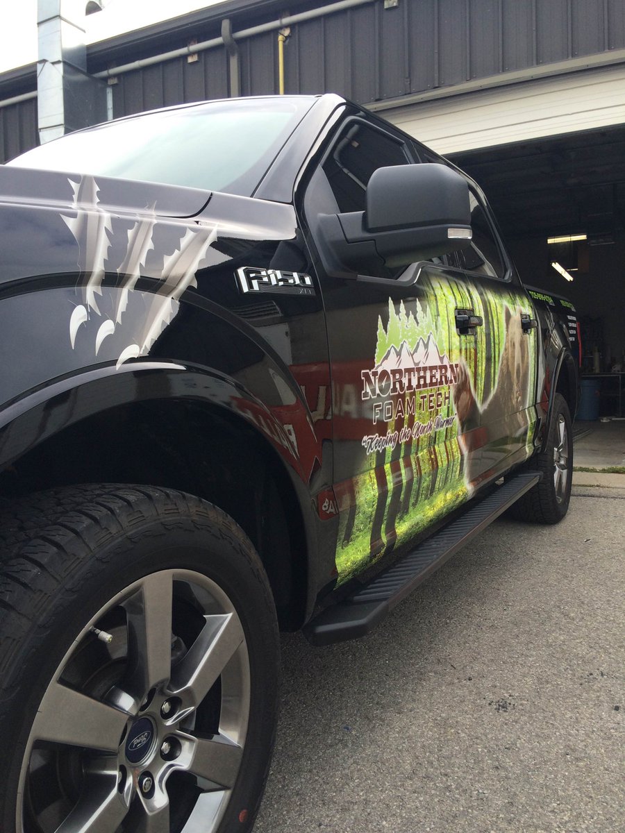 ZingSigns's tweet image. Here are some vehicle graphics we just finished for our friends over at Northern Foam Tech #HamOnt