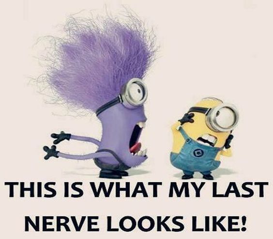 Scenario pictured: Mike the minion. Amanda the purple guy. HAHAHA #FunnyFridays
