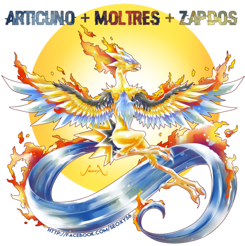 PokeTrends's tweet photo. Articuno + Moltres + Zapdos. https://t.co/ak7RqppbuW
