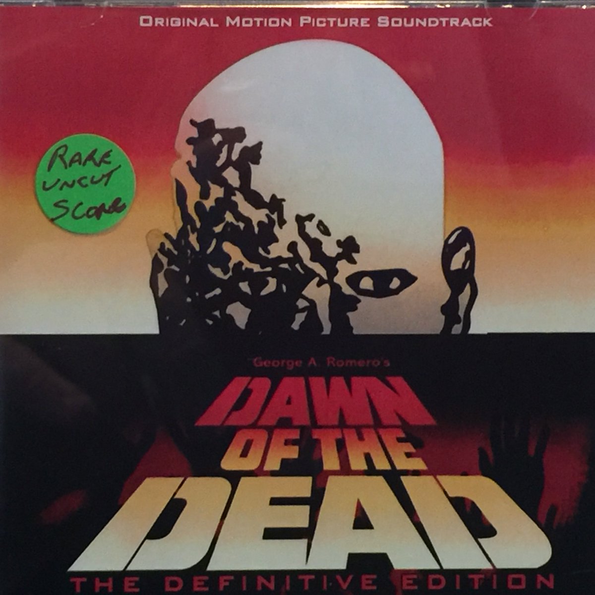 MovieScoreRadio's tweet photo. NEW @radiotcc! Full #DawnOfTheDead score by #TheGoblins #DarioArgento! Listed as a Promo CD; this was a nice find. https://t.co/xDw0dNwVvV