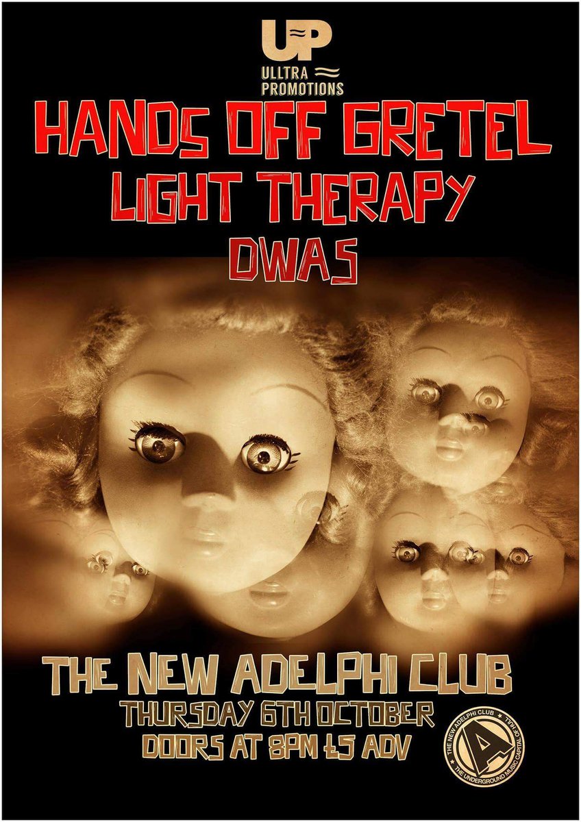 Delighted to announce <a href="/HandsOffGretel/">HandsOffGretel</a> return to Hull's <a href="/TheAdelphiClub/">The New Adelphi Club</a> soon. Supports #lighttherapy <a href="/dwasband/">DWAS</a> :)