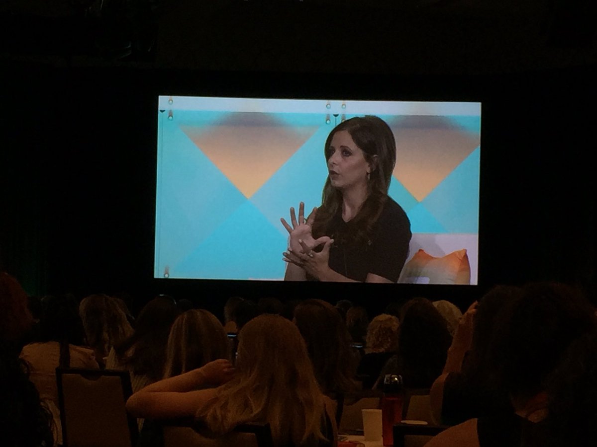 Once you have kids, you think about your legacy - <a href="/SarahMGellar/">Sarah Michelle</a> talks <a href="/foodstirs/">Foodstirs Junk-Free Bakery</a> at #BlogHer16