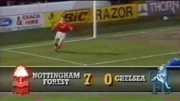 FootballFunnnys's tweet photo. Chelsea and Manchester City before Russian and Sheikhs money.. https://t.co/ozMLT5Kchm