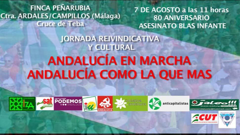 IzqAndalucista's tweet photo. Nos vemos el domingo para seguir construyendo. #ANDenmarcha #BlasInfante https://t.co/HqktjwuhE8
