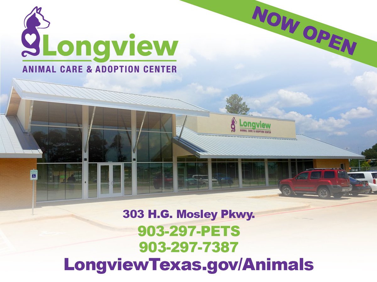 CityofLongview's tweet image. The new shelter is now open. Stop by and check out the new building and sign up for volunteering. #OneLongview