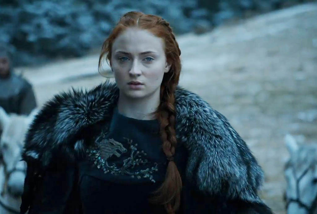 Fotogramas - Cine on Twitter: "#JuegoDeTronos: Sophie Turner sospecha