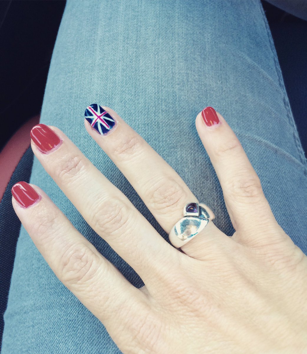 RunninHighHeels's tweet photo. Who else is all geared up and excited for the #Rio2016 Olympic Games to start?! @TeamGB #Olympics #TeamGB #nails https://t.co/z4HdKP6FNq