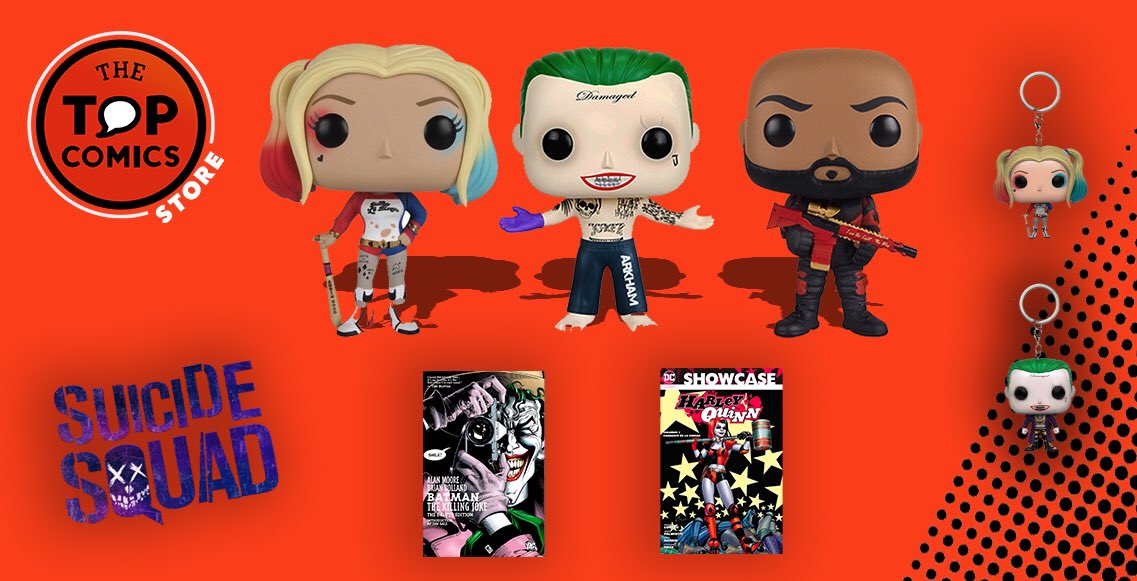 Todos los productos de #SuicideSquad están en #TheTopComicsStore 👉🏻 kichink.com/stores/thetopc…