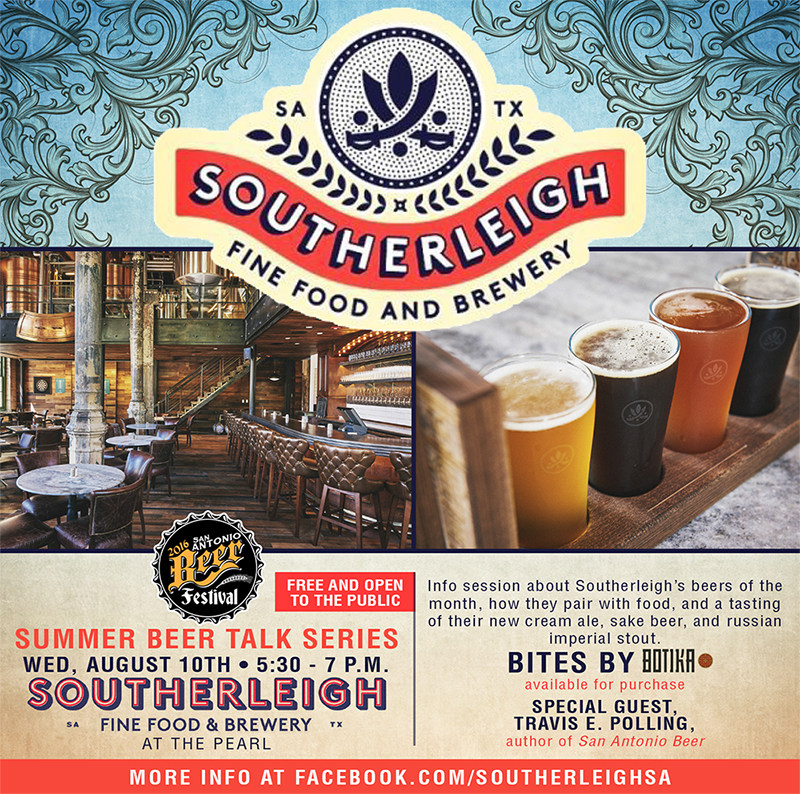 giantnoise's tweet photo. Don't miss out on the last session of @SoutherleighSA Summer Beer Talk Series. This Wednesday, August 10! https://t.co/E0z6yjPNCV