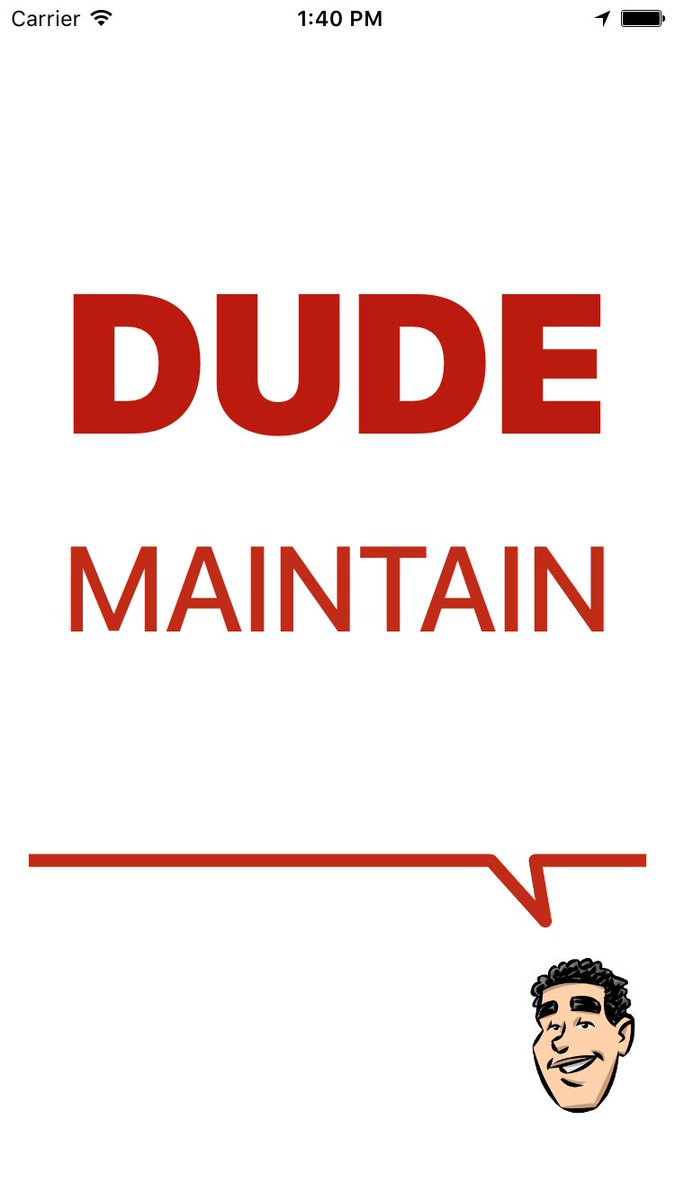 kevinholesh's tweet photo. @adamcarolla I made your DUDE Maintain app! https://t.co/ou24f6qRUQ https://t.co/oXjuToh3XU