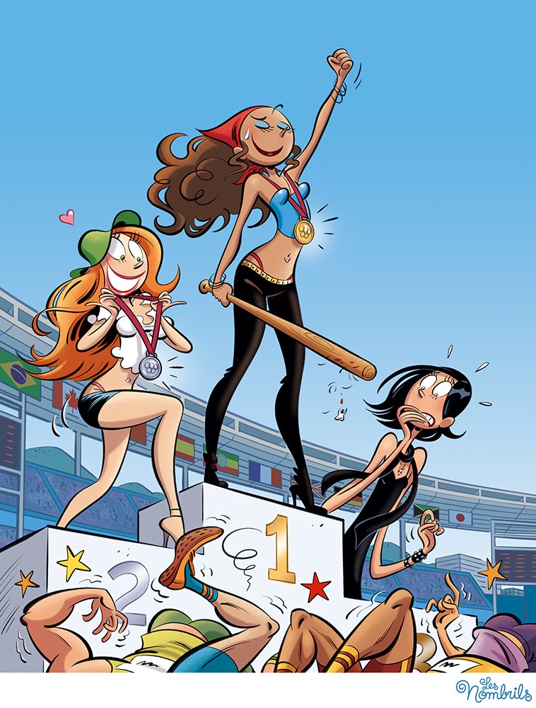 Les Nombrils en forme Olympique !