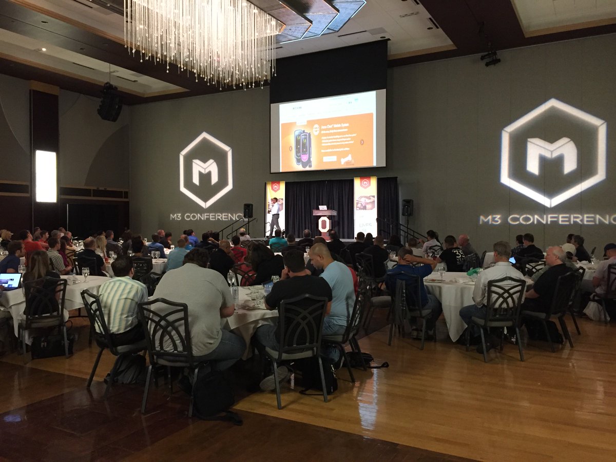 M3Conf's tweet photo. This is @FusionMJohnson rocking his #M3Conf keynote - wasn’t that awesome! https://t.co/MJ8oCW4yEQ