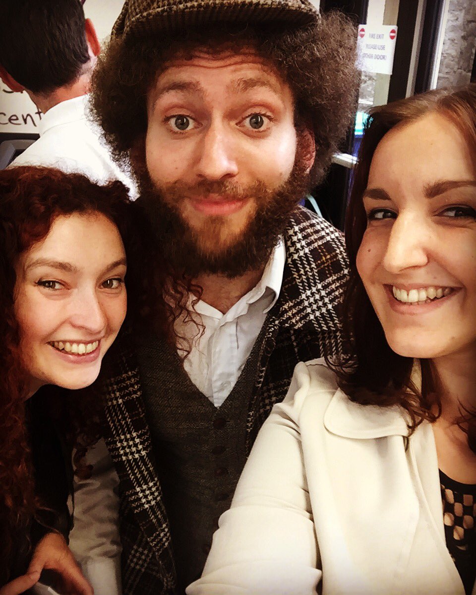 Hilarious performance by <a href="/improvsherlock/">ImprovSherlockHolmes</a> at <a href="/edfringe/">Edinburgh Festival Fringe</a> followed by one of the best selfies! #ElementaryMyDearWatson