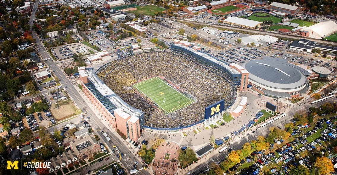 Less than a month away! #umich #GoBlue (via @umichfootball)